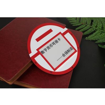 Визуальная смарт-карта карты RFID дисплея оплаты OTP с располагая функцией