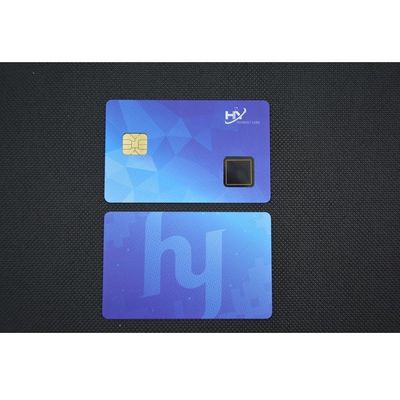 OTP связывая врезанное удостоверение подлинности кредитной карточки 1.0mm отпечатка пальцев двухстороннее