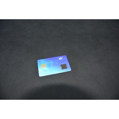 Удостоверенные биометрические смарт-карты отпечатка пальцев 0.76mm с экраном OLED