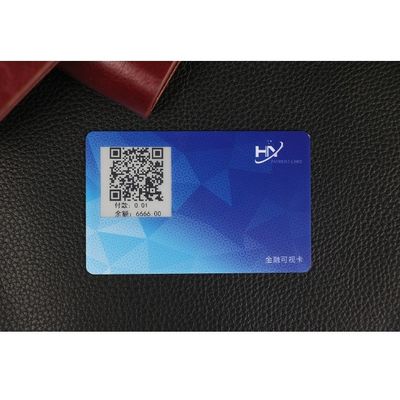 1,54 смарт-карта Bluetooth отпечатка пальцев удостоверения личности FPC маяка экрана BLE чернил дюйма