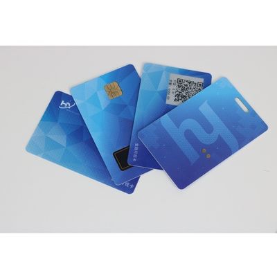 Кнопки RFID цифров сжимая частоту коротковолнового диапазона плана эльфа карты 7816 голубую