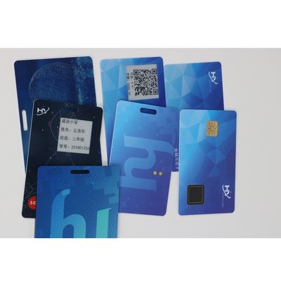 Высокочастотное rfid защищает интерфейс толщины 7816 карты 1.4mm